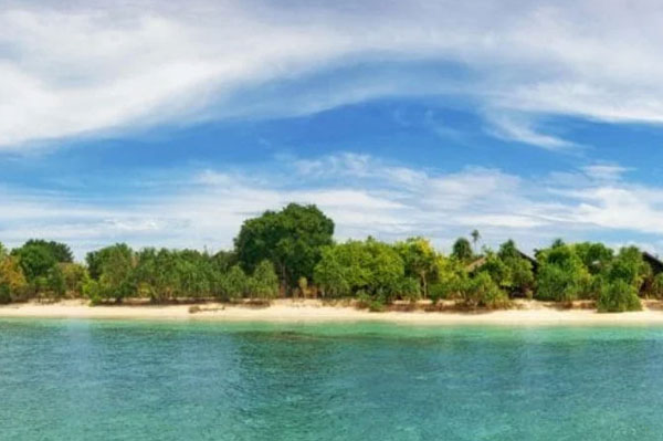 pulau pom pom sabah landscape