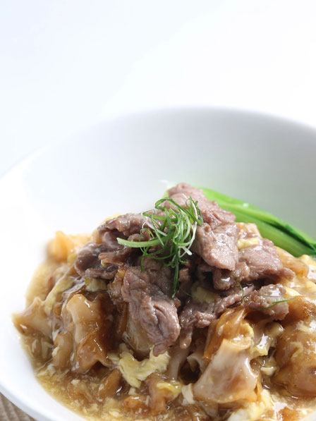 beef kuey teow potrait