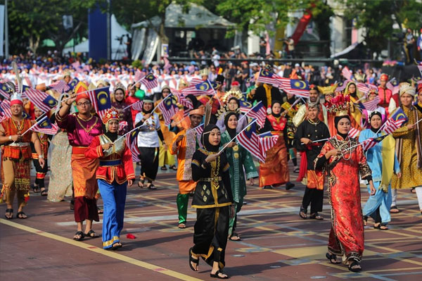 putrajaya berubah menjadi jauh lebih meriah